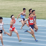 陸上部　中国大会出場おめでとう