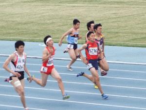 陸上部　中国大会出場おめでとう