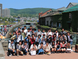 修学旅行　北海道コース３日目　②小樽到着
