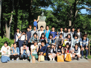 修学旅行　北海道コース３日目　④北海道大学ツアー