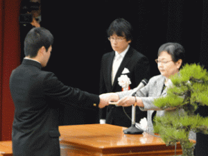 平成27年度卒業式