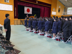 １学期始業式