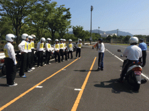 オートバイ安全運転講習会