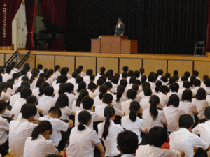２学期始業式