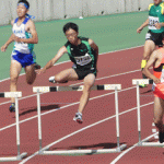 陸上競技部　男子400mH 第２位　女子円盤投 第３位