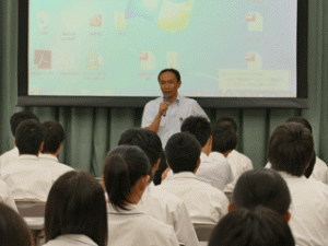 １年生学年集会