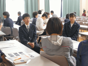 秋の学校説明会