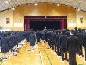 平成３０年度第３学期始業式