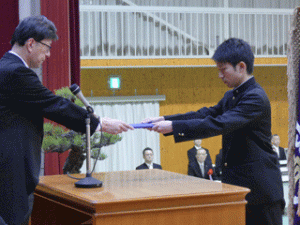 平成30年度卒業証書授与式