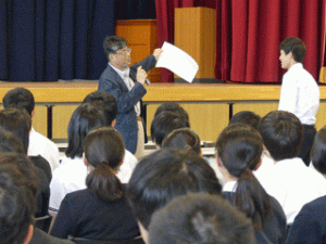 学年集会（１、３年生）
