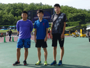 【陸上競技部】<br>第72回中国高等学校陸上競技対校選手権大会～３名出場、笠岡高校新記録誕生！～