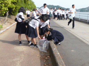 ３年生社会貢献活動