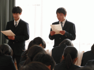 1年次生主権者教育LHR