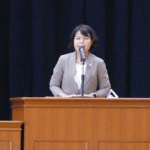 令和2年度後期始業式