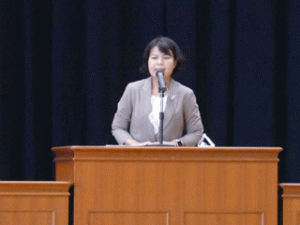 令和2年度後期始業式