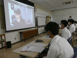 岡山大学工学部卒業生オンライン訪問