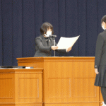 令和２年度後期終業式
