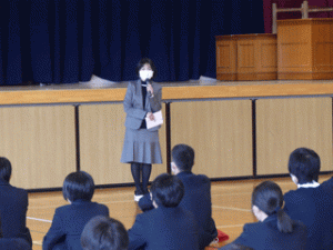 令和３年度修学旅行結団式