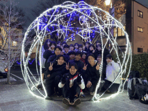 2025年　笠岡駅前イルミネーション点灯式