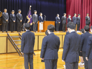 令和８年度　新任式・始業式・転退任式